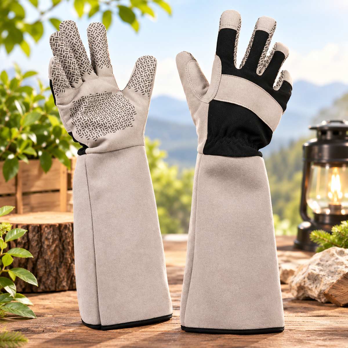 Protective Pet Grooming Gloves