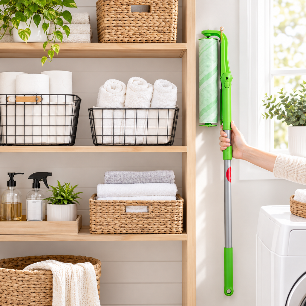 Extendable Pet Hair Lint Roller