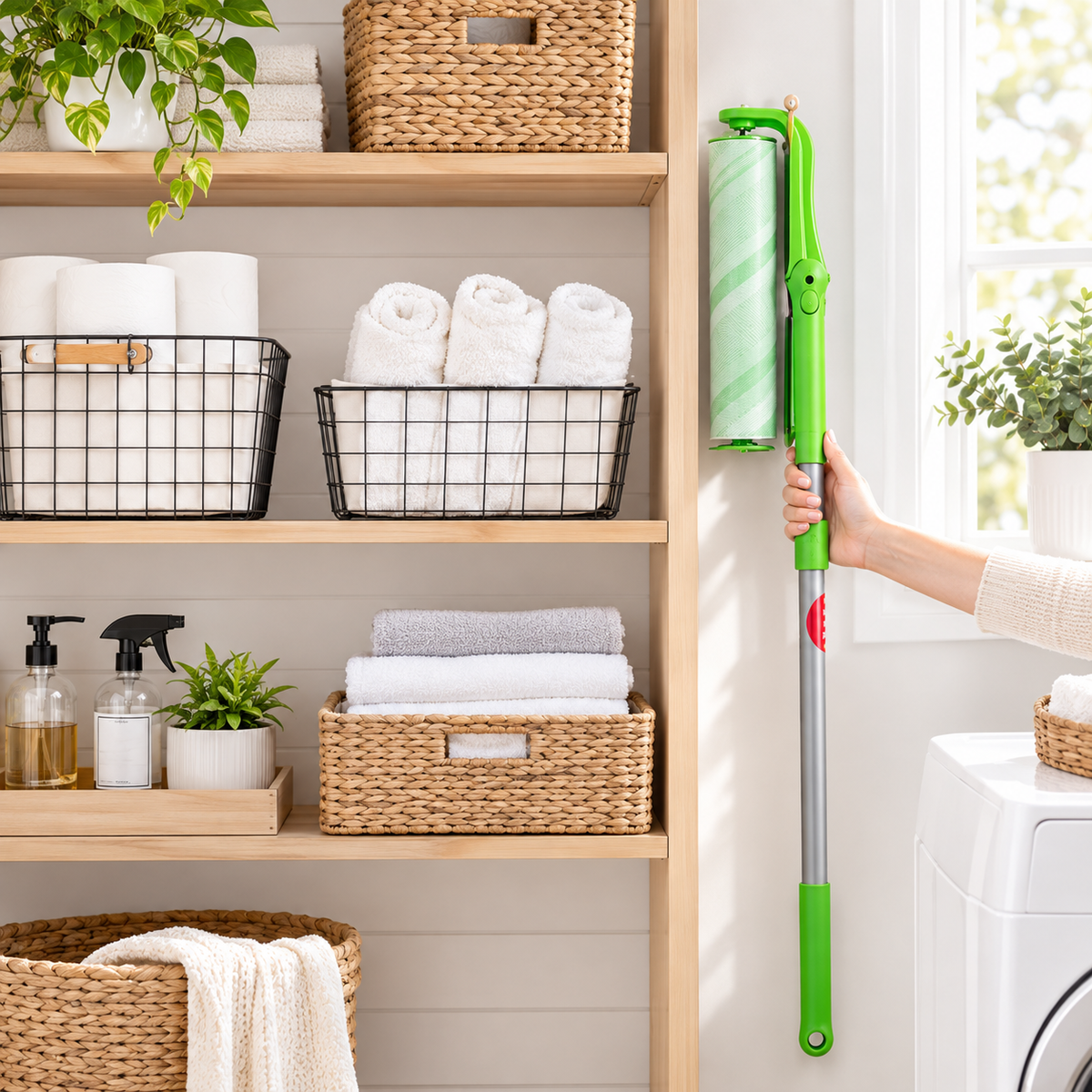 Extendable Pet Hair Lint Roller