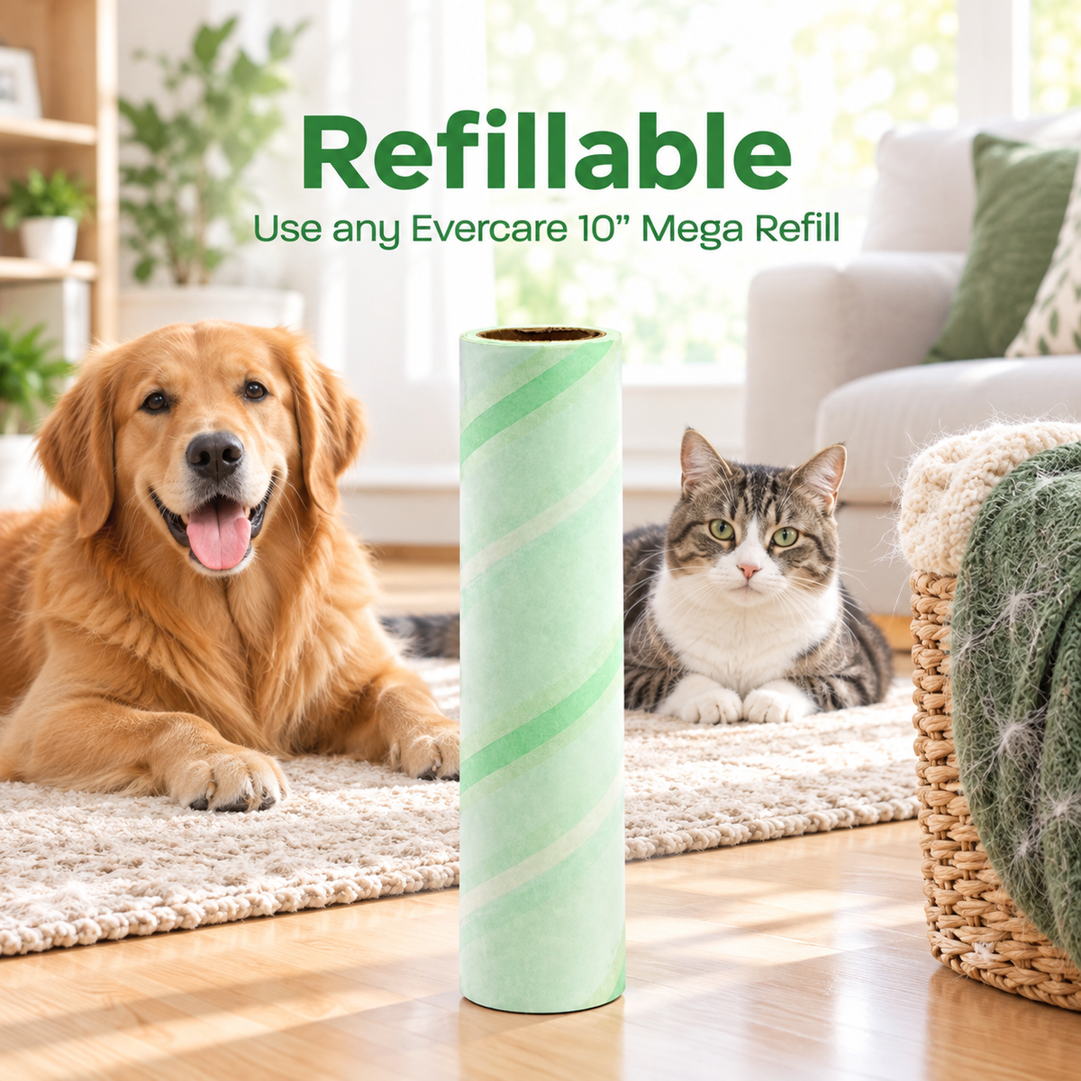 Extendable Pet Hair Lint Roller